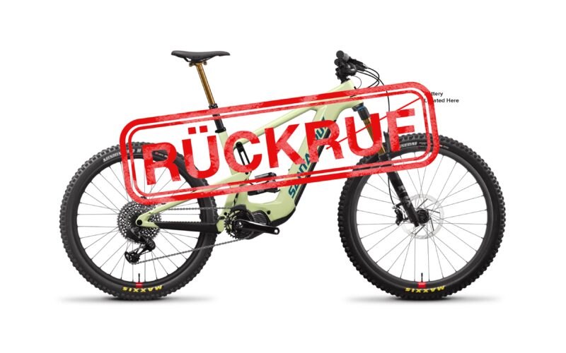Rückruf – Santa Cruz Heckler 9: Brandgefahr beim Akku