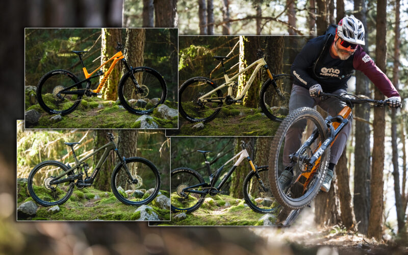 Canyon, Simplon, Trek und Unno mit TQ-HPR50: Vier potente Light-E-MTBs im Vergleichstest