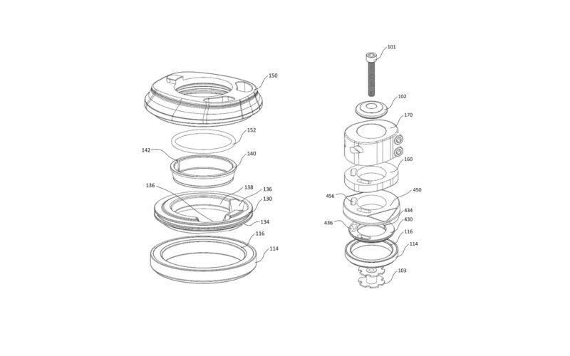 Neues Chris King Patent : Zugführung durchs Steuerlager gelöst?