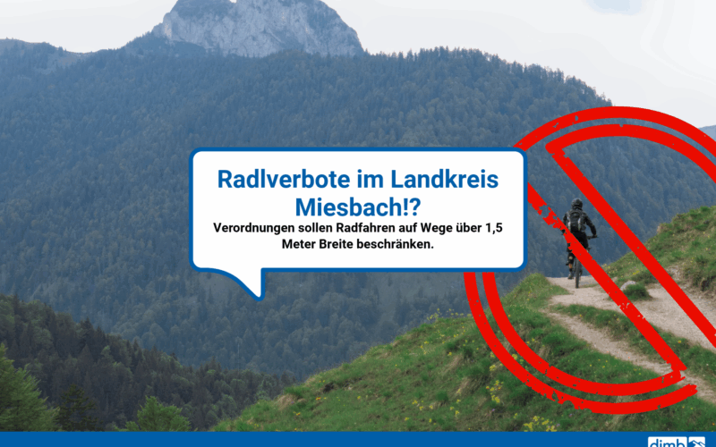 Wege-Sperre im Landkreis Miesbach: Kommt das schmale-Pfade‑Verbot?