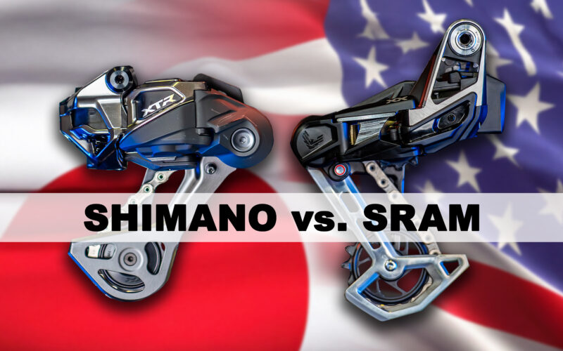 Shimano XTR Di2 vs. SRAM XX Eagle Transmission im Test: Welche Schaltung ist die beste?