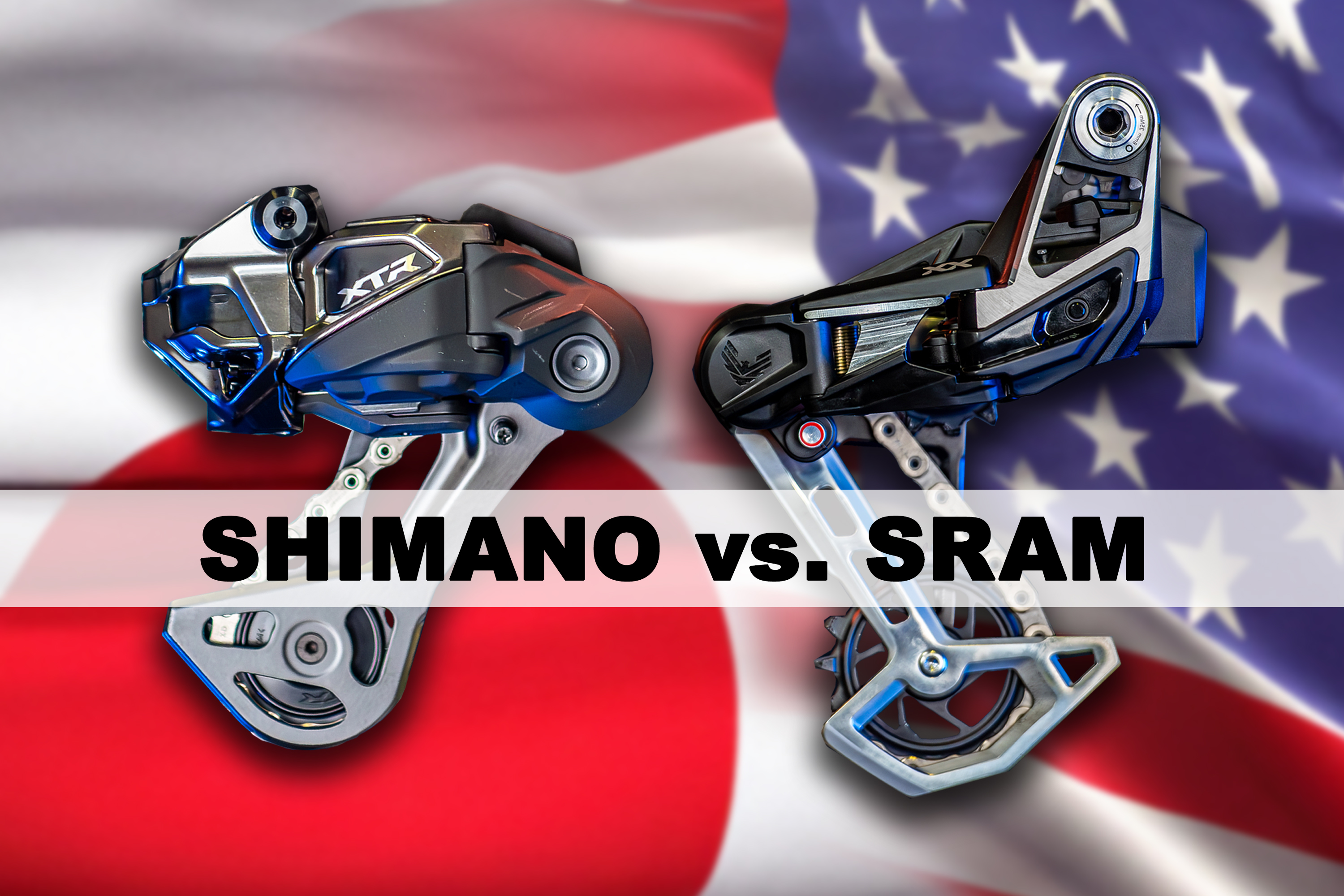 Shimano XTR M9200 Di2 vs. SRAM XX Eagle Transmission Test: Welche Schaltung ist die beste?