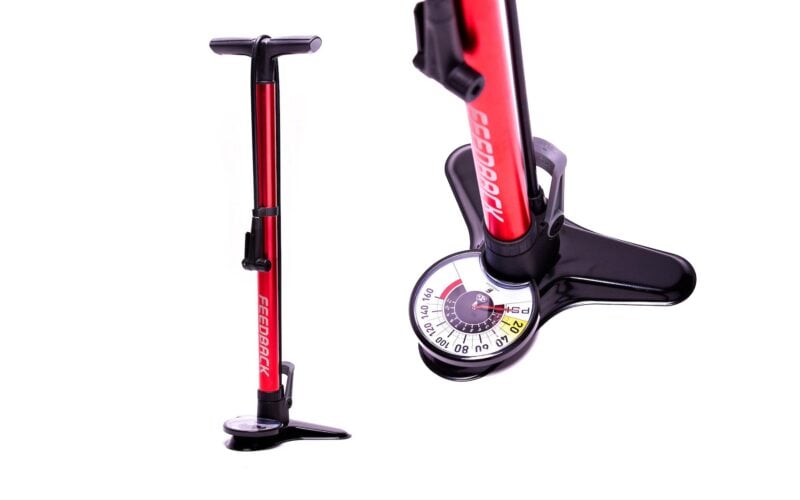 Feedback Sports Pneuma CC Floor Pump: Standpumpe mit integriertem Lufttank