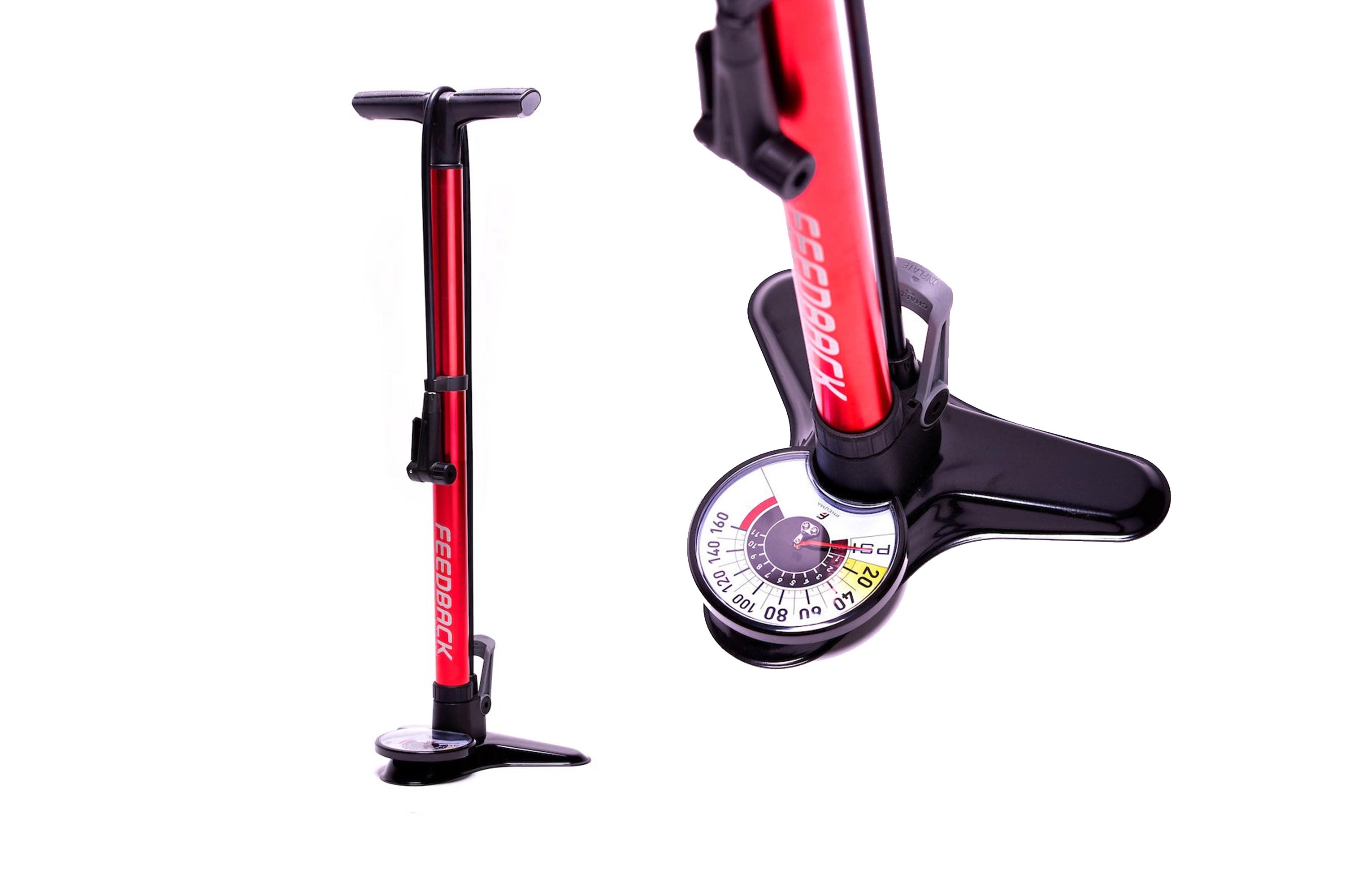 Feedback Sports Pneuma CC Floor Pump: Standpumpe mit integriertem Lufttank