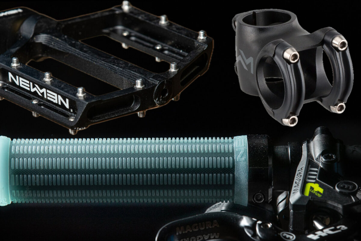 Adventsverlosung für WBR Woche 2: Newmen Cockpit-Paket + Pedale