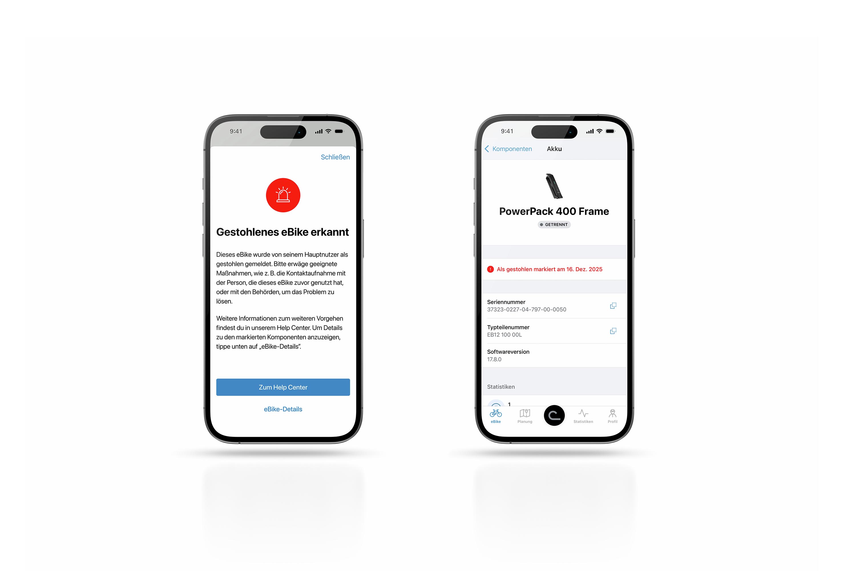 Update Bosch eBike Systems: Sperre für gestohlene E-Bikes und Akkus