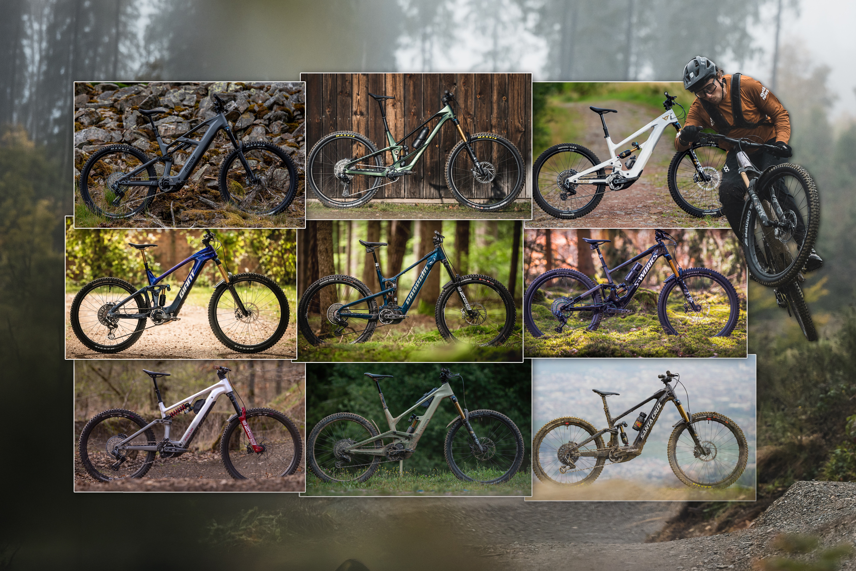 14 E-Bikes für große Sprünge und harte Downhills: Damit wird alles zum Bikepark!