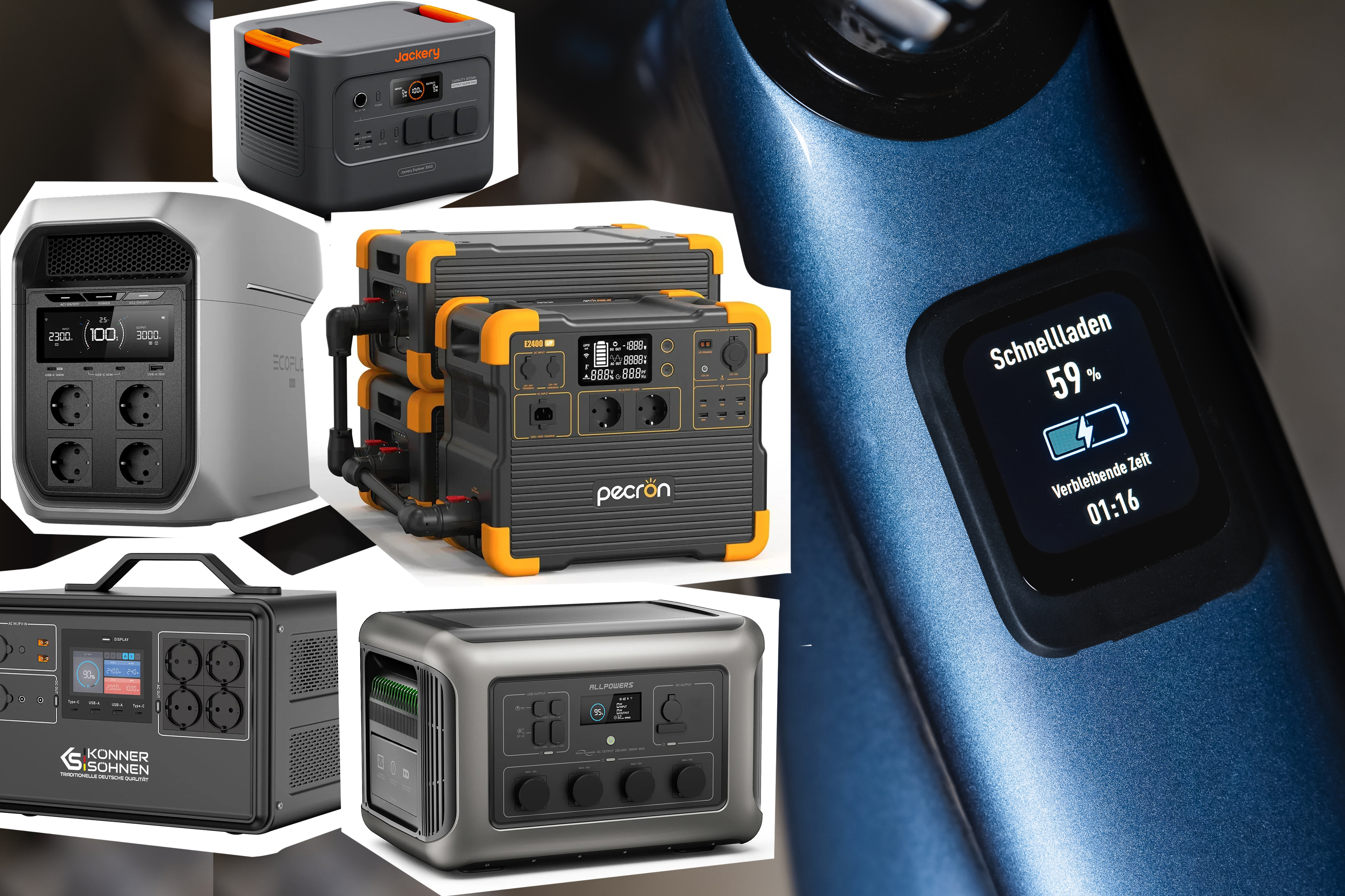 Mobile Stromversorgung fürs E-Bike: 21 Powerbanks für autarke Abenteuer