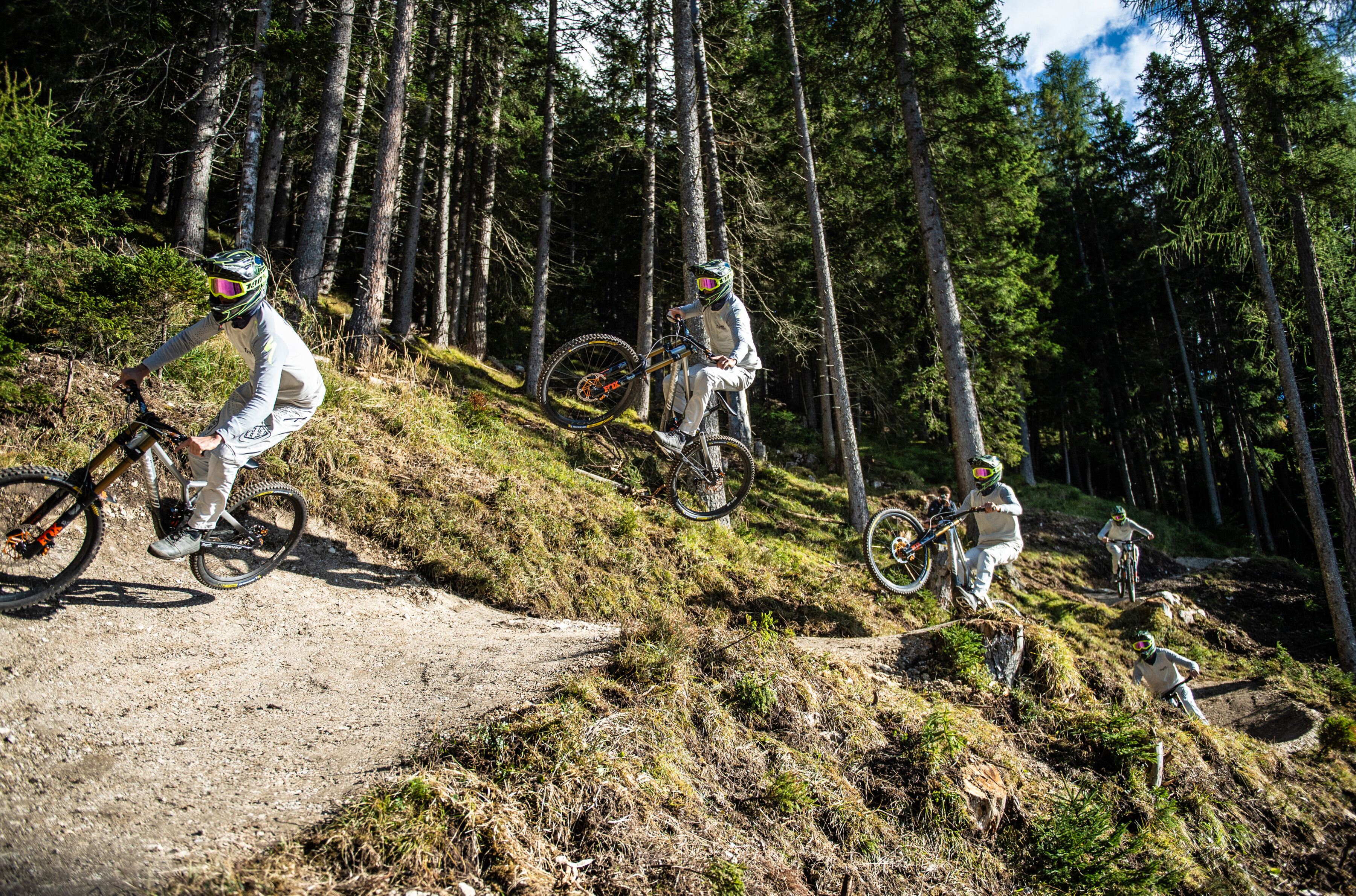 Neuer Bikepark Zugspitze: Drei neue Trails an der Tiroler Südseite