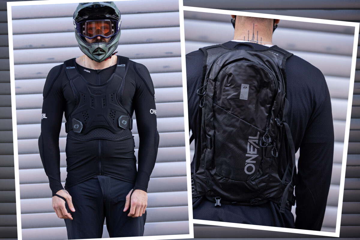 O’Neal BP Pro Protector Jacket & Junction MTB Protektor-Rucksack – Vorgestellt!: Mehr Schutz für Bikepark und Enduro-Tour