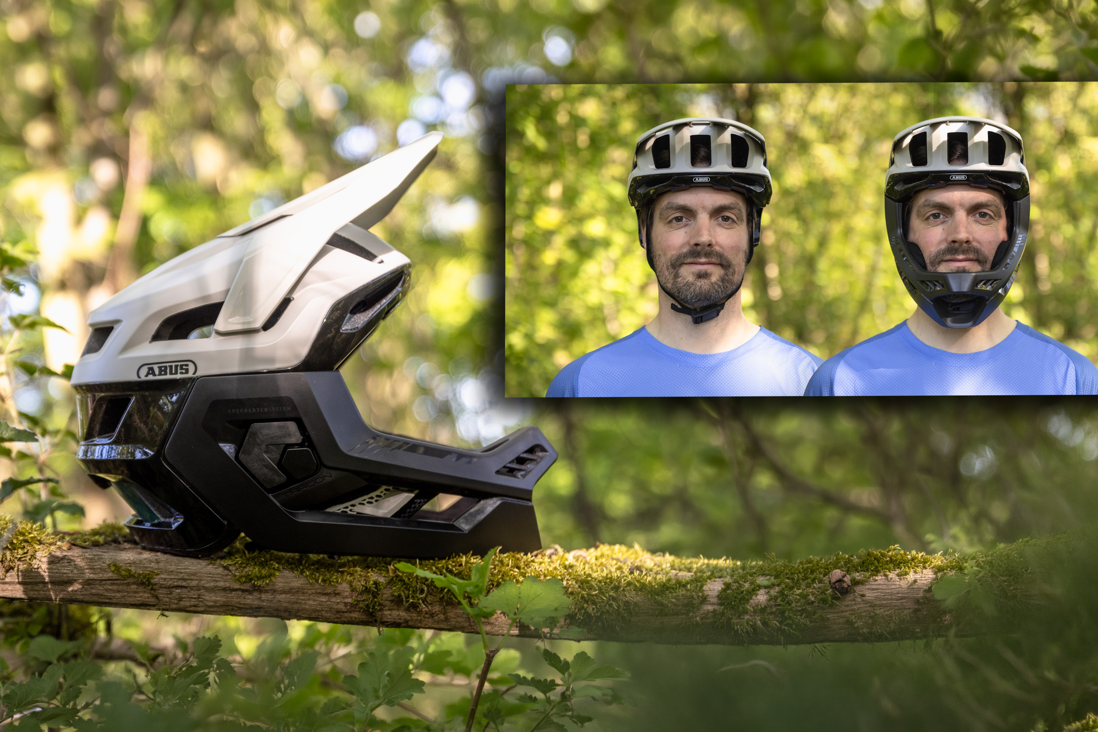 Neuer Abus Targon MTB-Helm im ersten Test: Fullface bergab, Halbschale bergauf